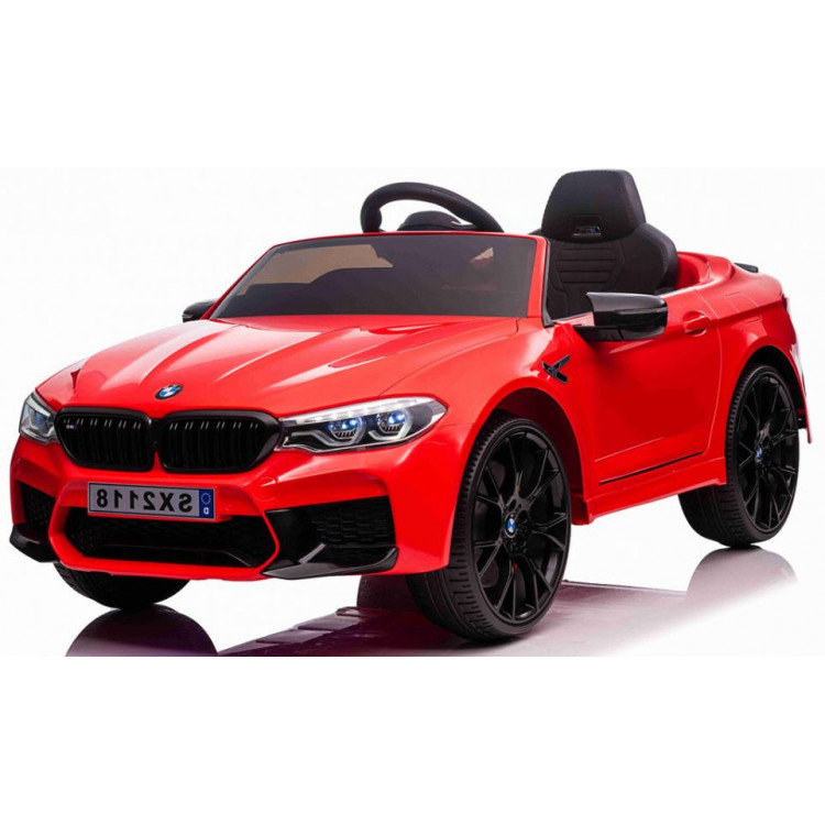 Elektrické autíčko - BMW M5 Drift  - červené 